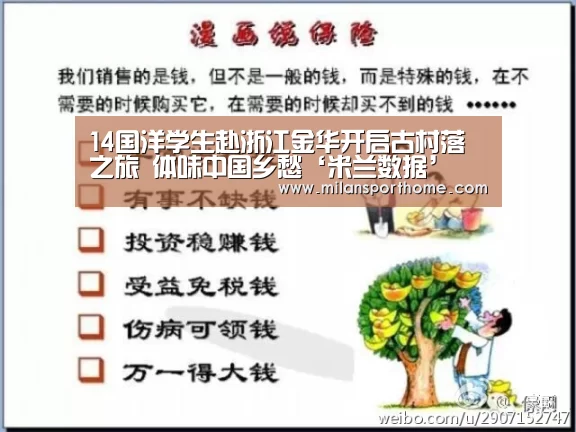 14国洋学生赴浙江金华开启古村落之旅 体味中国乡愁‘米兰数据’(图1) 米兰数据